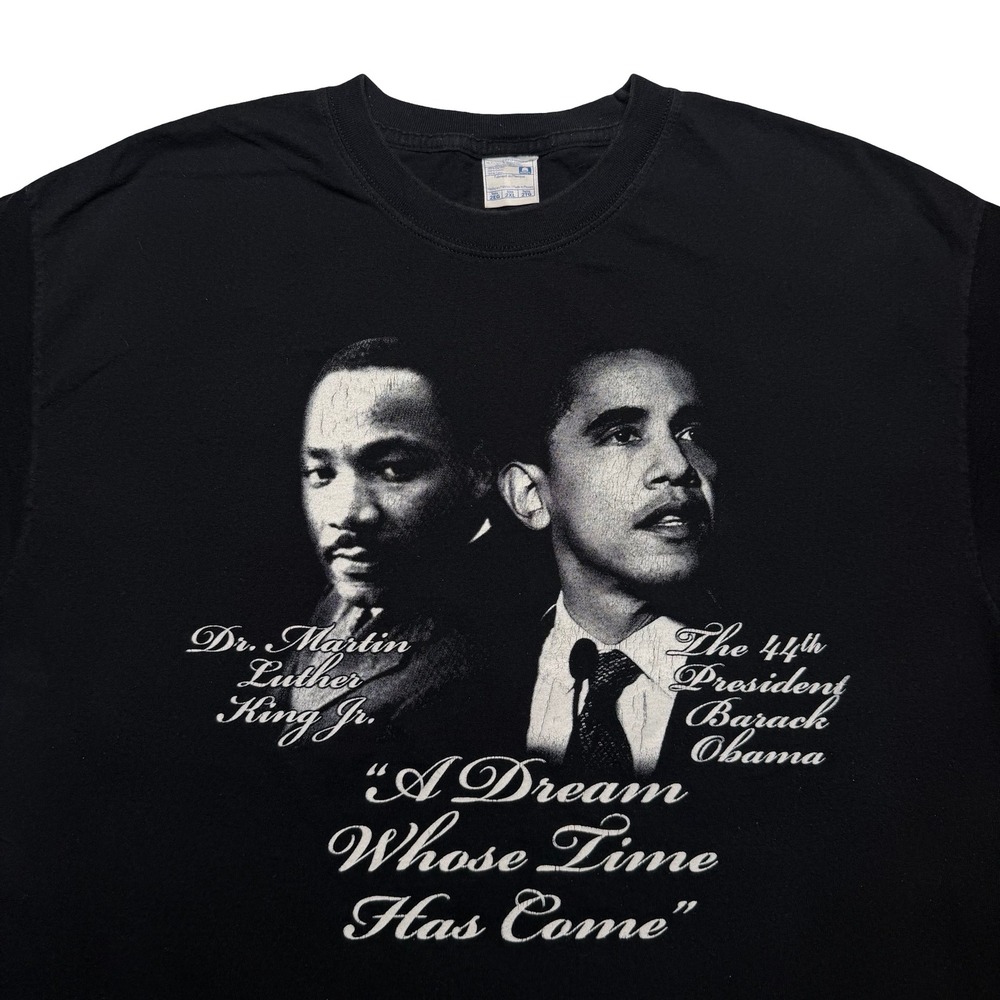 2000s President Obama MLK shirt